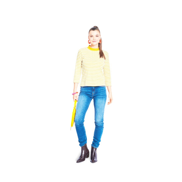 Burda Style Schnittmuster Nr. 5705 - schlichtes Basic-Shirt für Damen – Bild 4