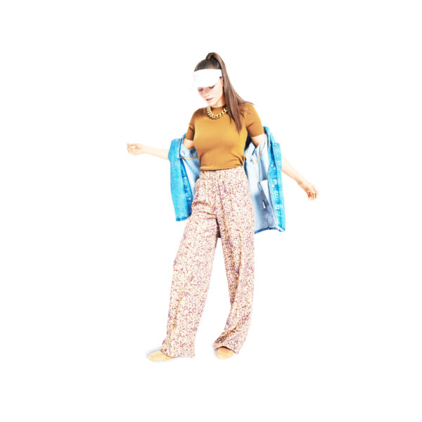 Burda Style Schnittmuster Nr. 5707 - lässig weite Damenhose mit Schlupfbund – Bild 2