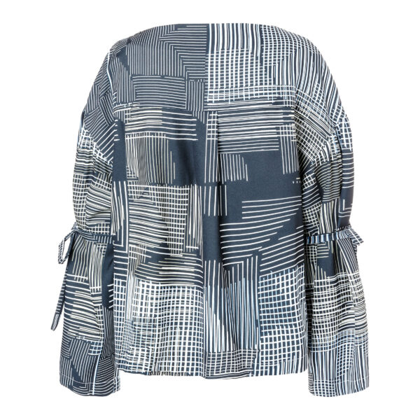 Burda Easy Schnittmuster Nr. 5709 - schlichtes Bluse mit voluminösem Ärmel – Bild 8