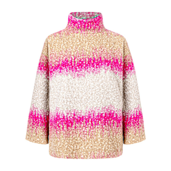 Burda Easy Schnittmuster Nr. 5710 - kurzer Damenpullover in Kastenform – Bild 3