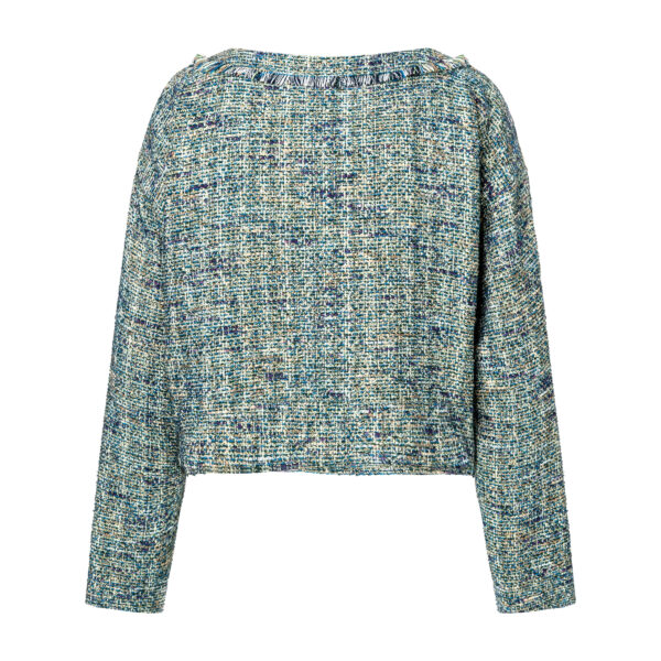 Burda Easy Schnittmuster Nr. 5710 - kurzer Damenpullover in Kastenform – Bild 6