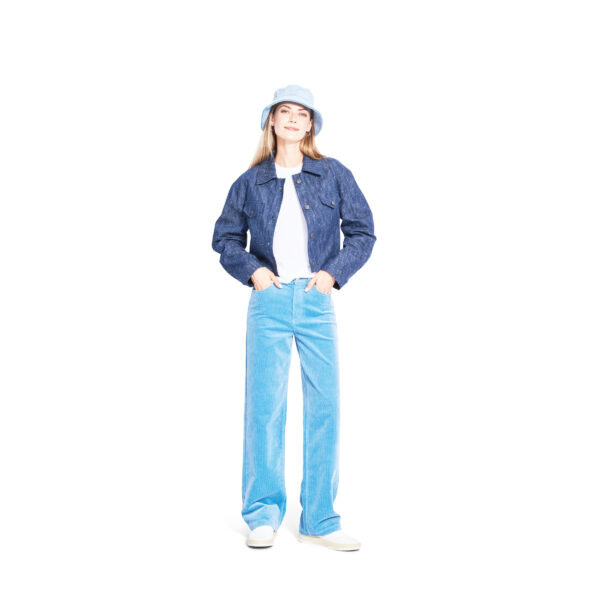 Burda Style Schnittmuster Nr. 5711 - kurze Damenjacke - Jeansjacke – Bild 5