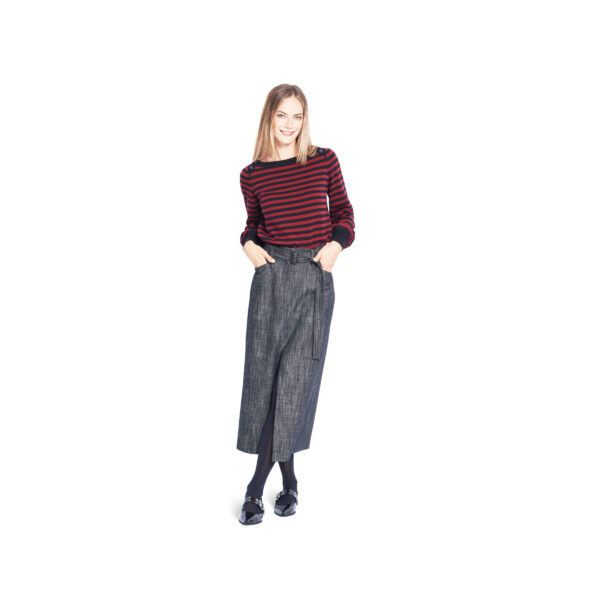 Burda Style Schnittmuster Nr. 5715 - Bleistiftsrock mit Gehschlitz – Bild 3