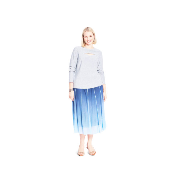 Burda Easy Schnittmuster Nr. 5717 - leichtes Damenshirt - Basic – Bild 2