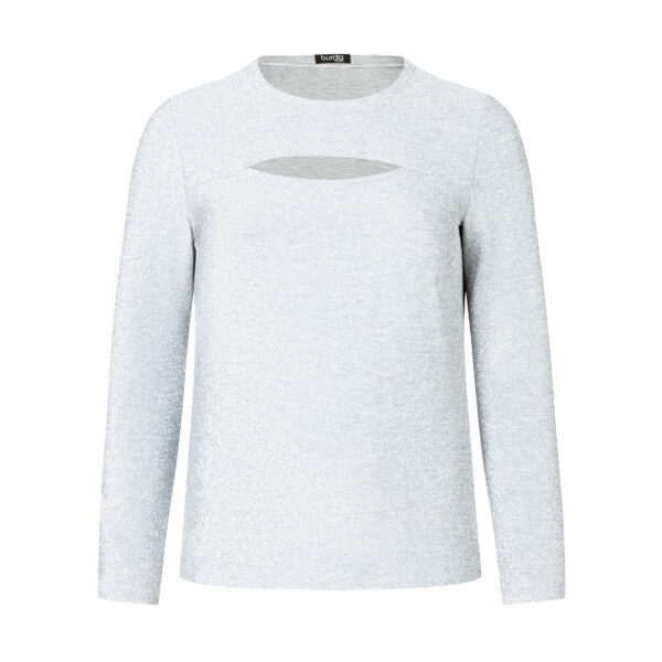 Burda Easy Schnittmuster Nr. 5717 - leichtes Damenshirt - Basic – Bild 3