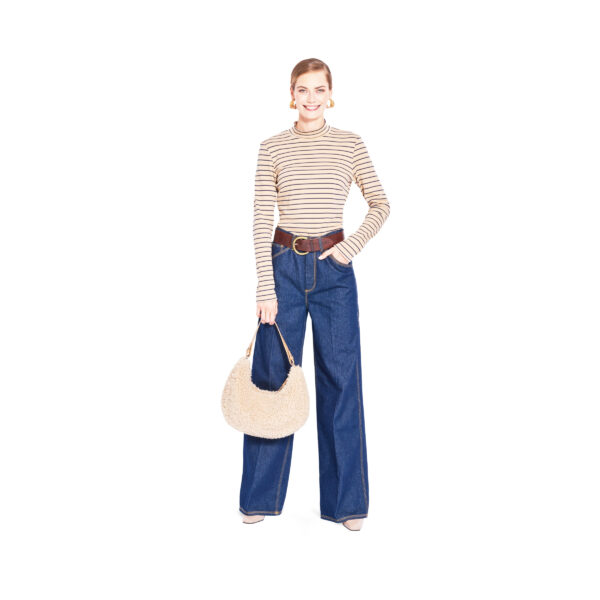 Burda Easy Schnittmuster Nr. 5717 - leichtes Damenshirt - Basic – Bild 5