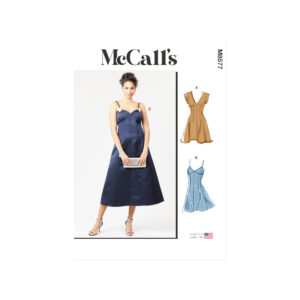 McCall’s Schnittmuster M8575 – schlichtes - tailliertes Sommerkleid