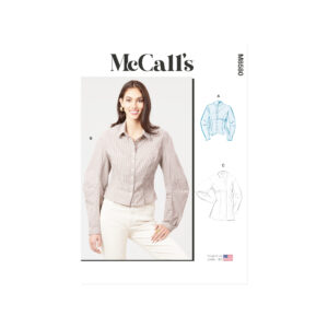 McCalls Schnittmuster M8580 - Hemdbluse mit raffiniertem Ärmel