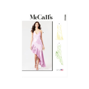 McCall’s Schnittmuster M8582 – Sommerkleid mit Volant am Saum