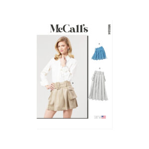 McCall’s Schnittmuster M8584 – ausgefallenes Rockmodell in verschiedenen Längen