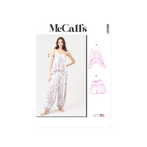 McCalls Schnittmuster M8587 - Nachtwäsche für Damen - Top und Hosen