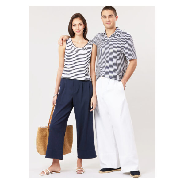 McCalls Schnittmuster M8588 - Unisex Hosen mit Bundfalten – Bild 2