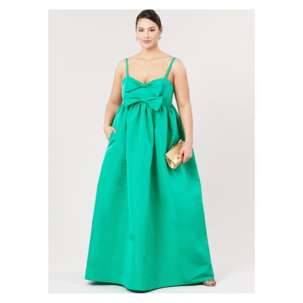 McCalls Schnittmuster M8581 - voluminöses Abendkleid mit Spagettiträgern – Bild 3
