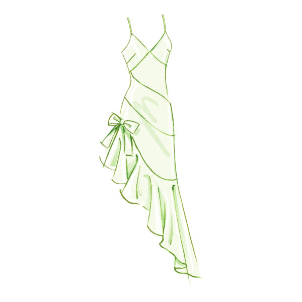 McCall’s Schnittmuster M8582 – Sommerkleid mit Volant am Saum – Bild 4