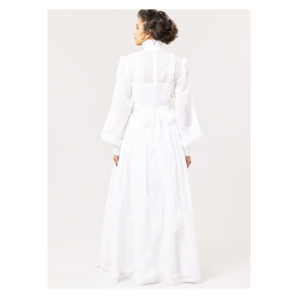 McCalls Schnittmuster M8595 - Vintage - langes Kleid im Stil der 80er Jahre – Bild 4