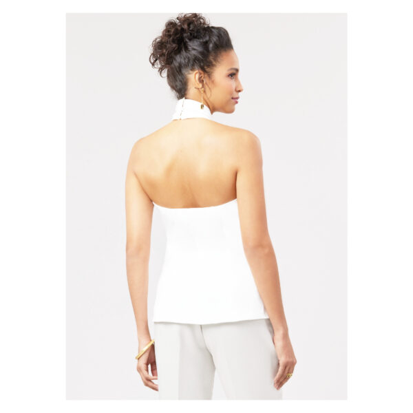 McCall’s Schnittmuster M8579 – schulterfreie Bluse mit Nackenverschluss – Bild 3