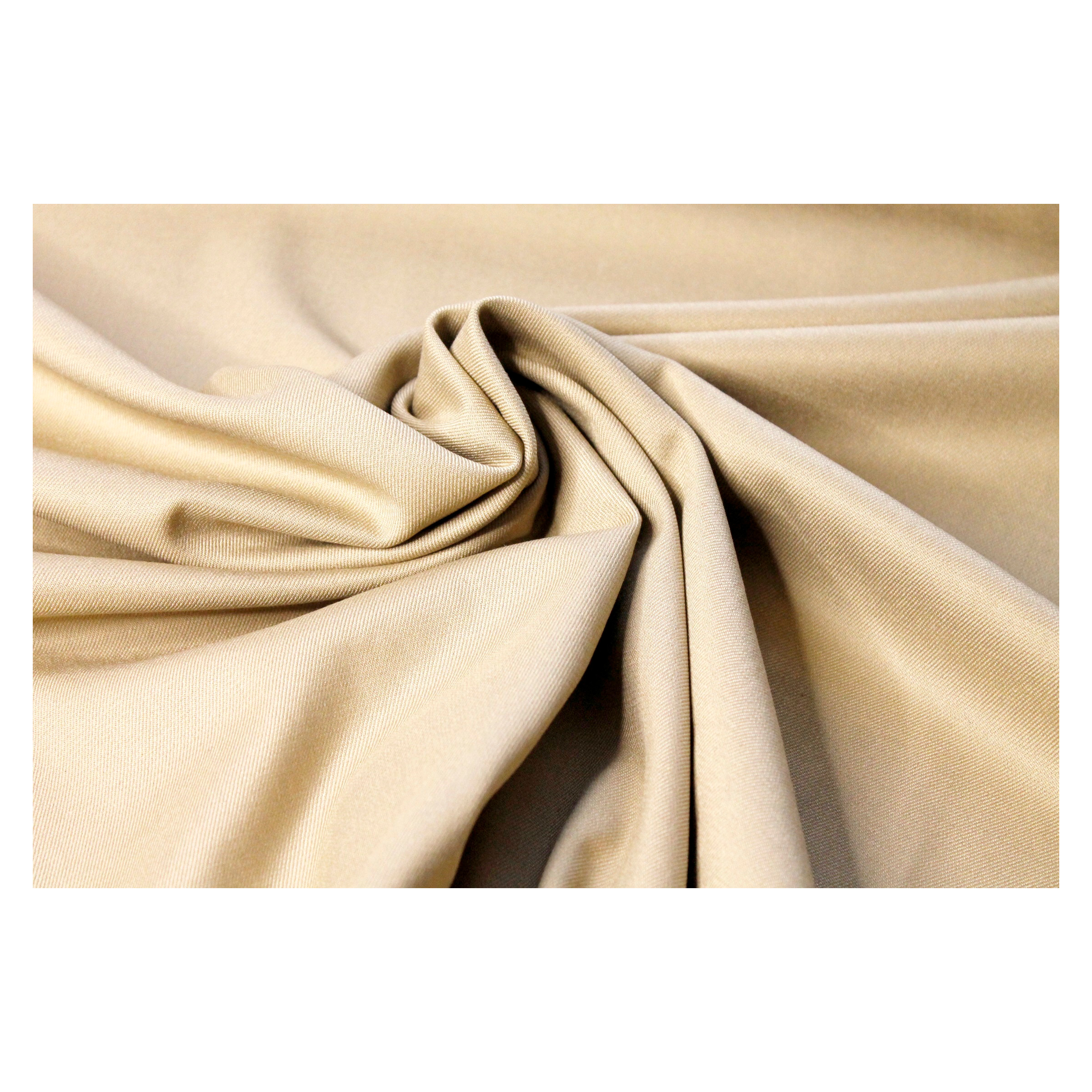 20.72EUR/m - gewebte Bambus - Hosenstoff, Anzugstoff - beige – Bild 2