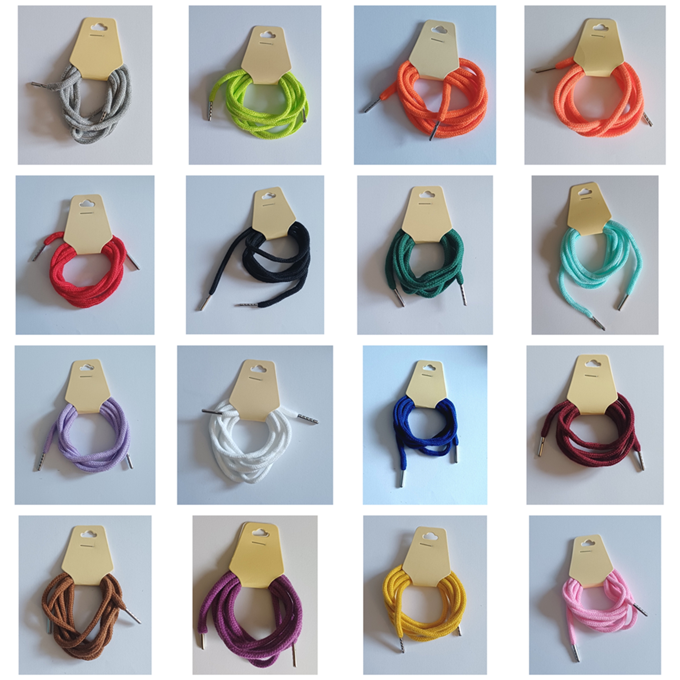 Fertigkordeln für Hoodie, Jogger, 5mm x 1,25m