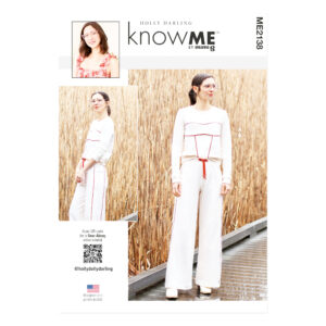 knowME Schnittmuster ME2138 – legere Freizeitkombination für Damen, modernes S