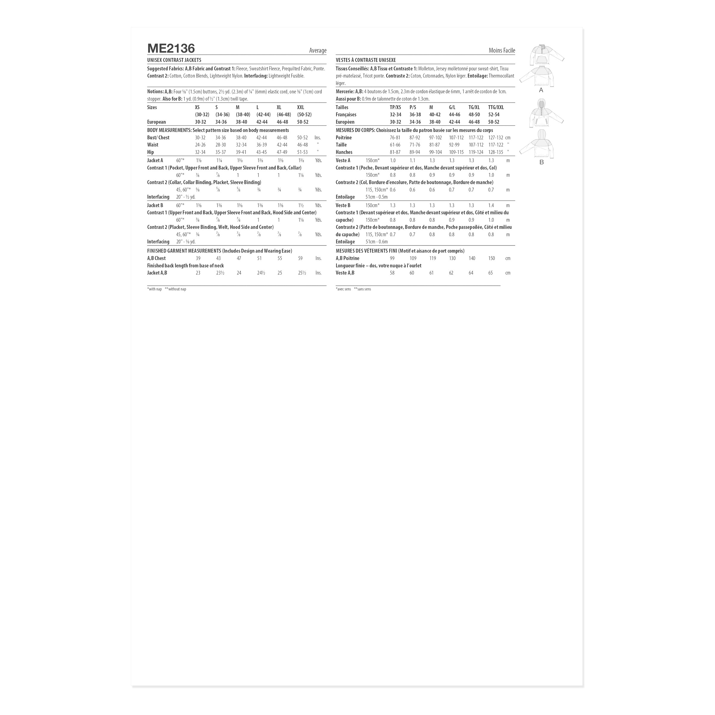 knowME Schnittmuster - ME2136 - Unisex - Plüschpullover, Sweater – Bild 8