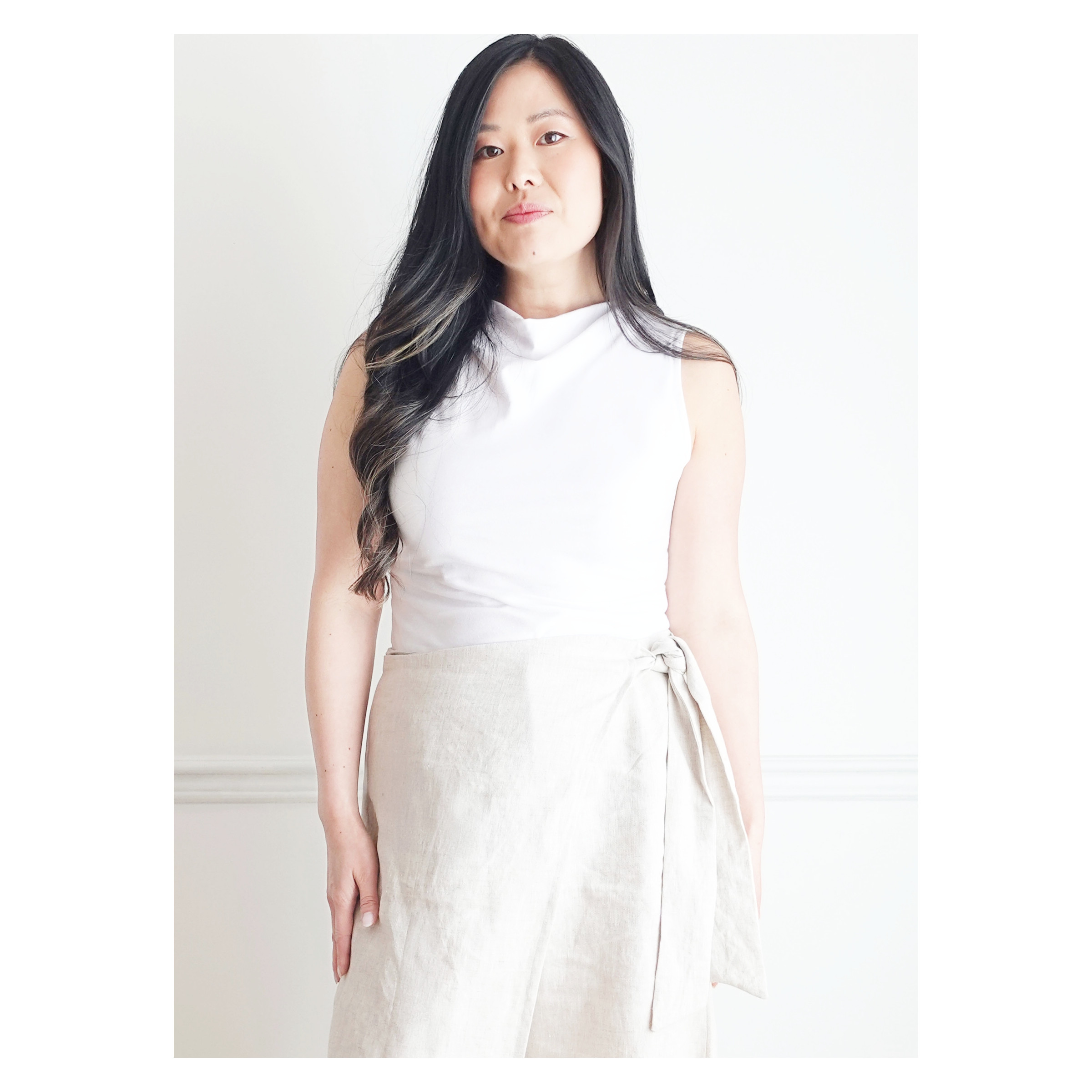 knowME Schnittmuster - ME2134 - Shirt und Wickelhose Damen – Bild 2