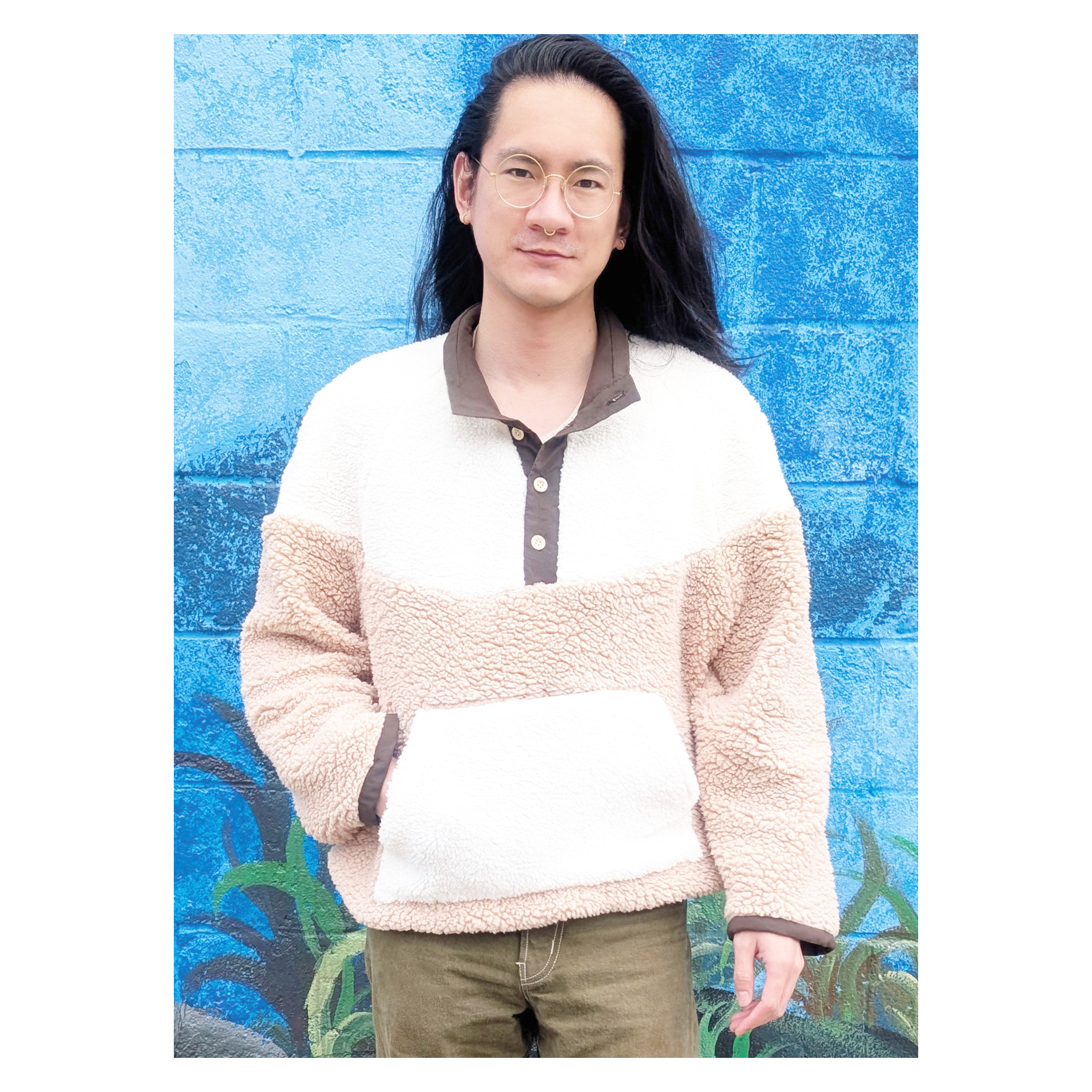 knowME Schnittmuster - ME2136 - Unisex - Plüschpullover, Sweater – Bild 2