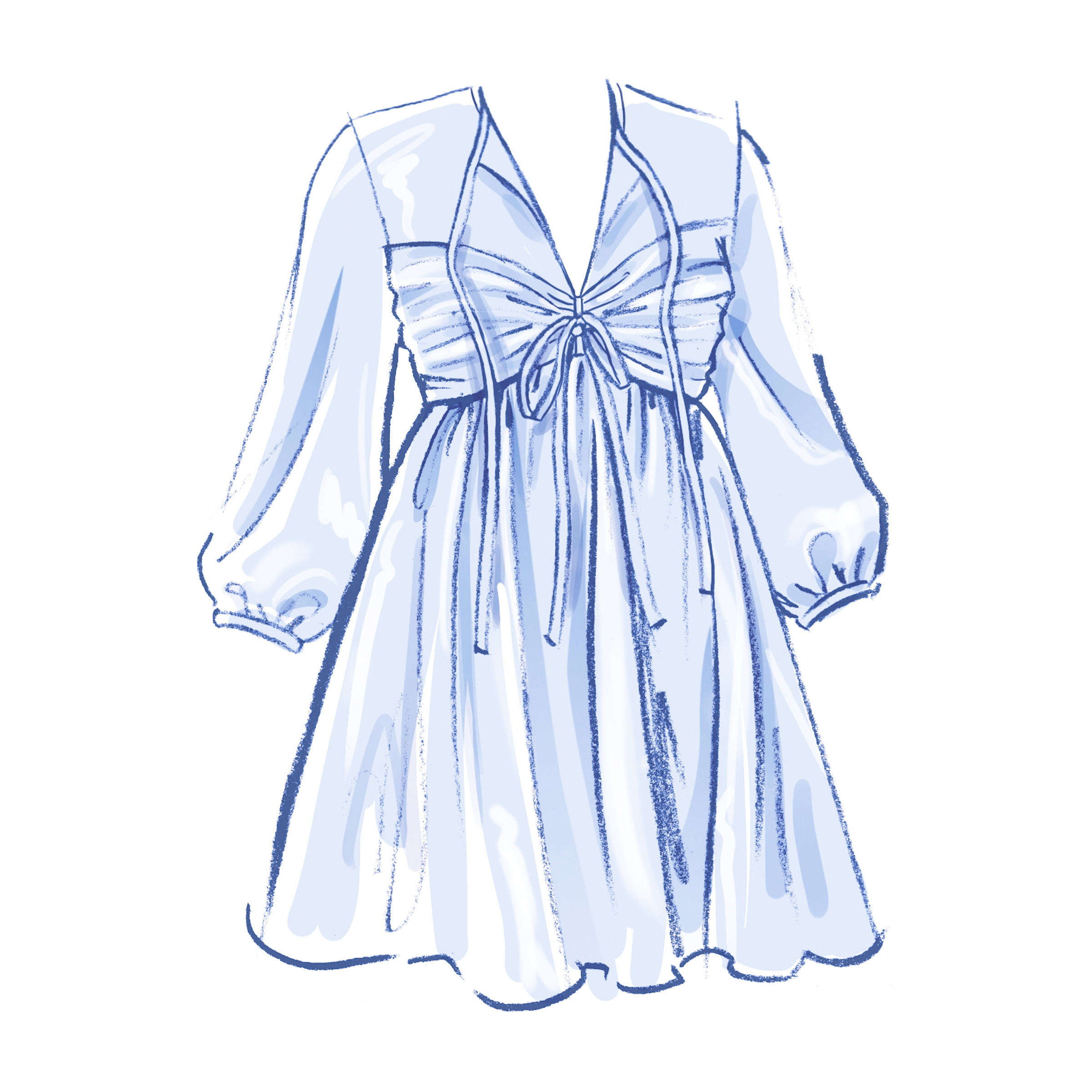 McCalls Schnittmuster M8602 - Babydoll - Nachtwäsche - Damen – Bild 3