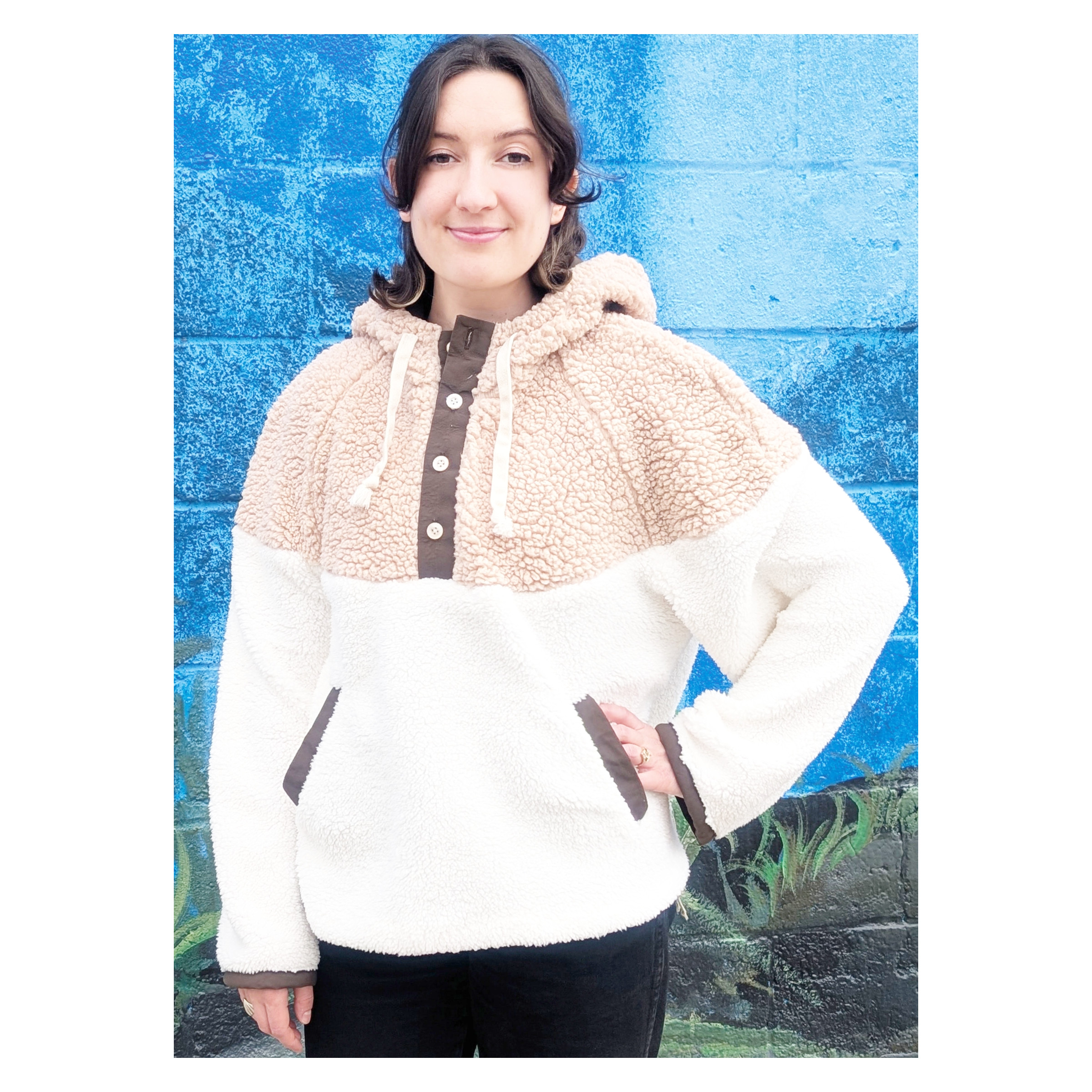 knowME Schnittmuster - ME2136 - Unisex - Plüschpullover, Sweater – Bild 3