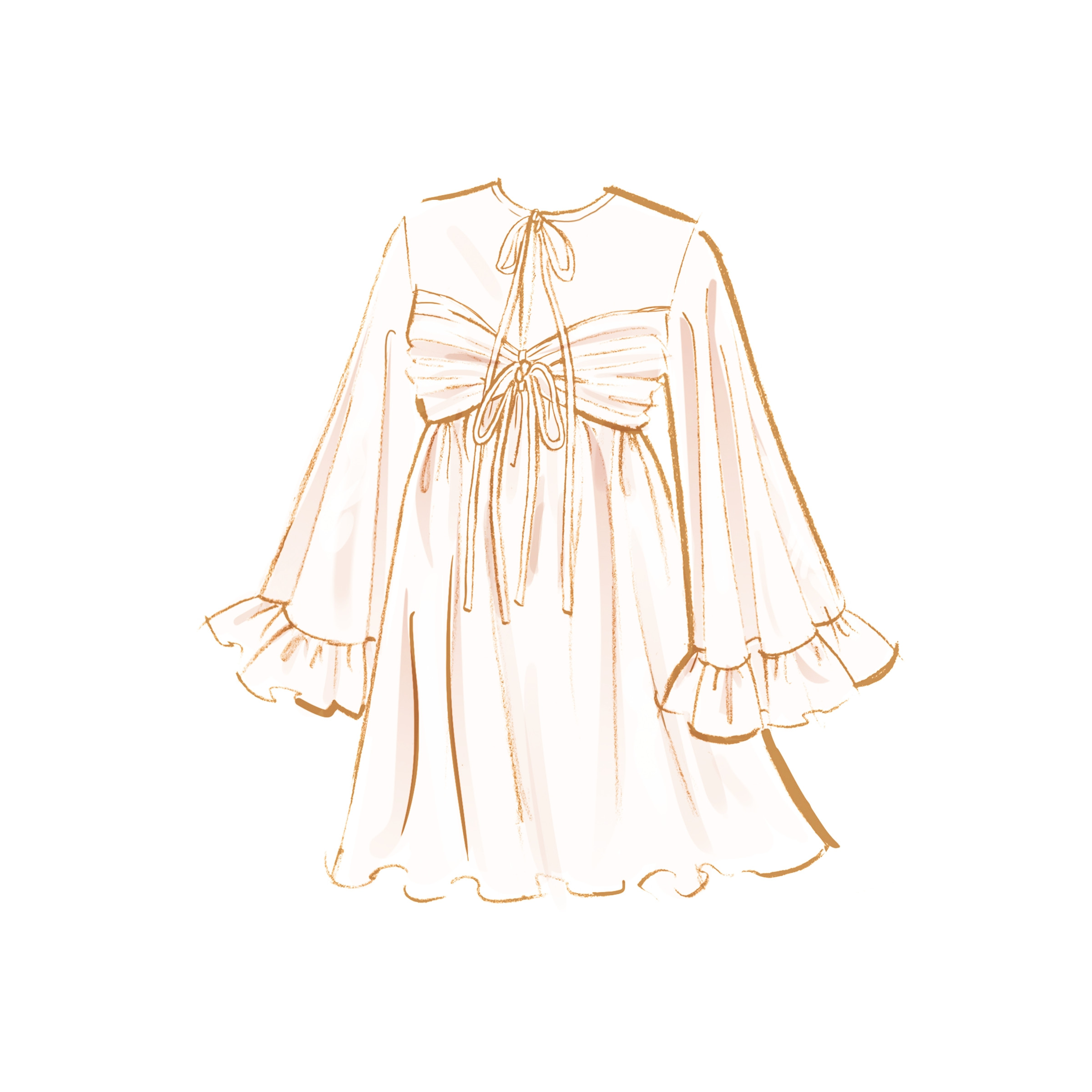 McCalls Schnittmuster M8602 - Babydoll - Nachtwäsche - Damen – Bild 4