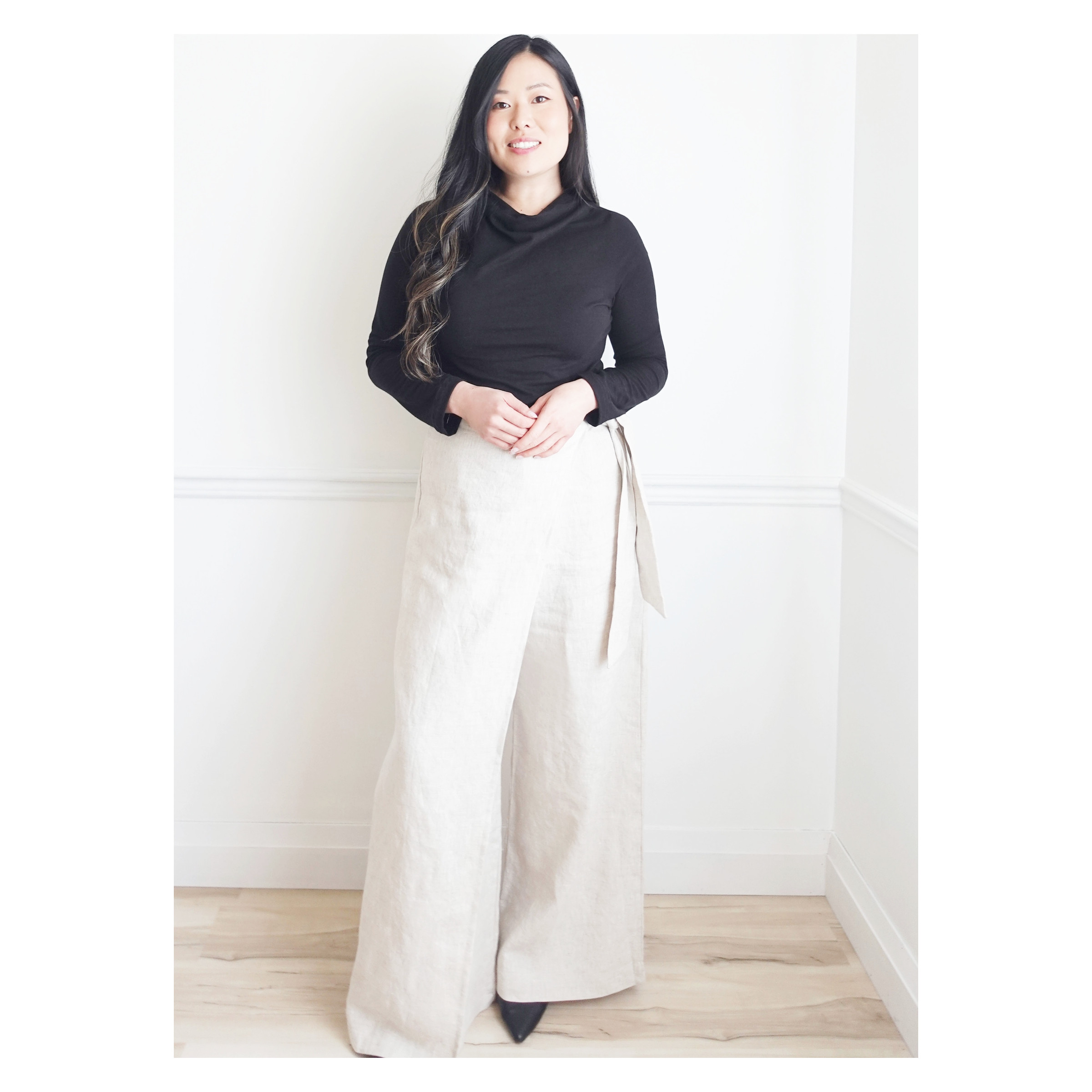 knowME Schnittmuster - ME2134 - Shirt und Wickelhose Damen – Bild 5