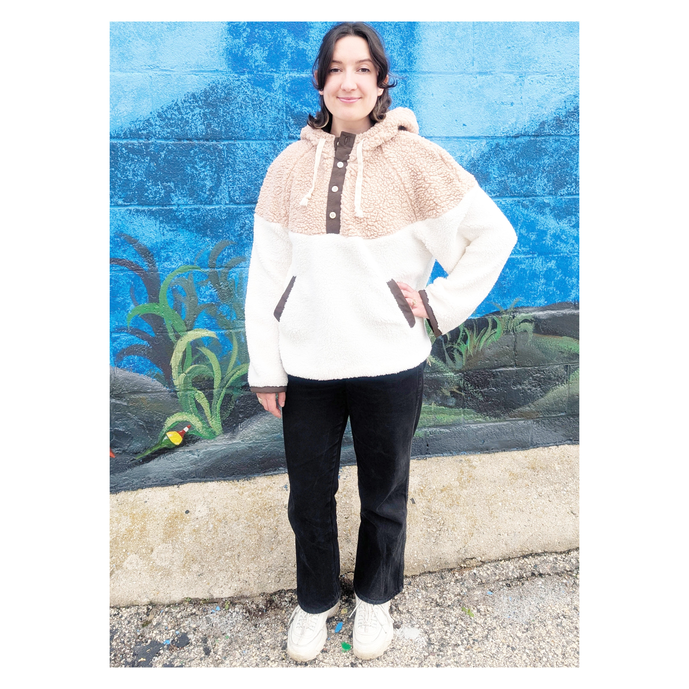 knowME Schnittmuster - ME2136 - Unisex - Plüschpullover, Sweater – Bild 5