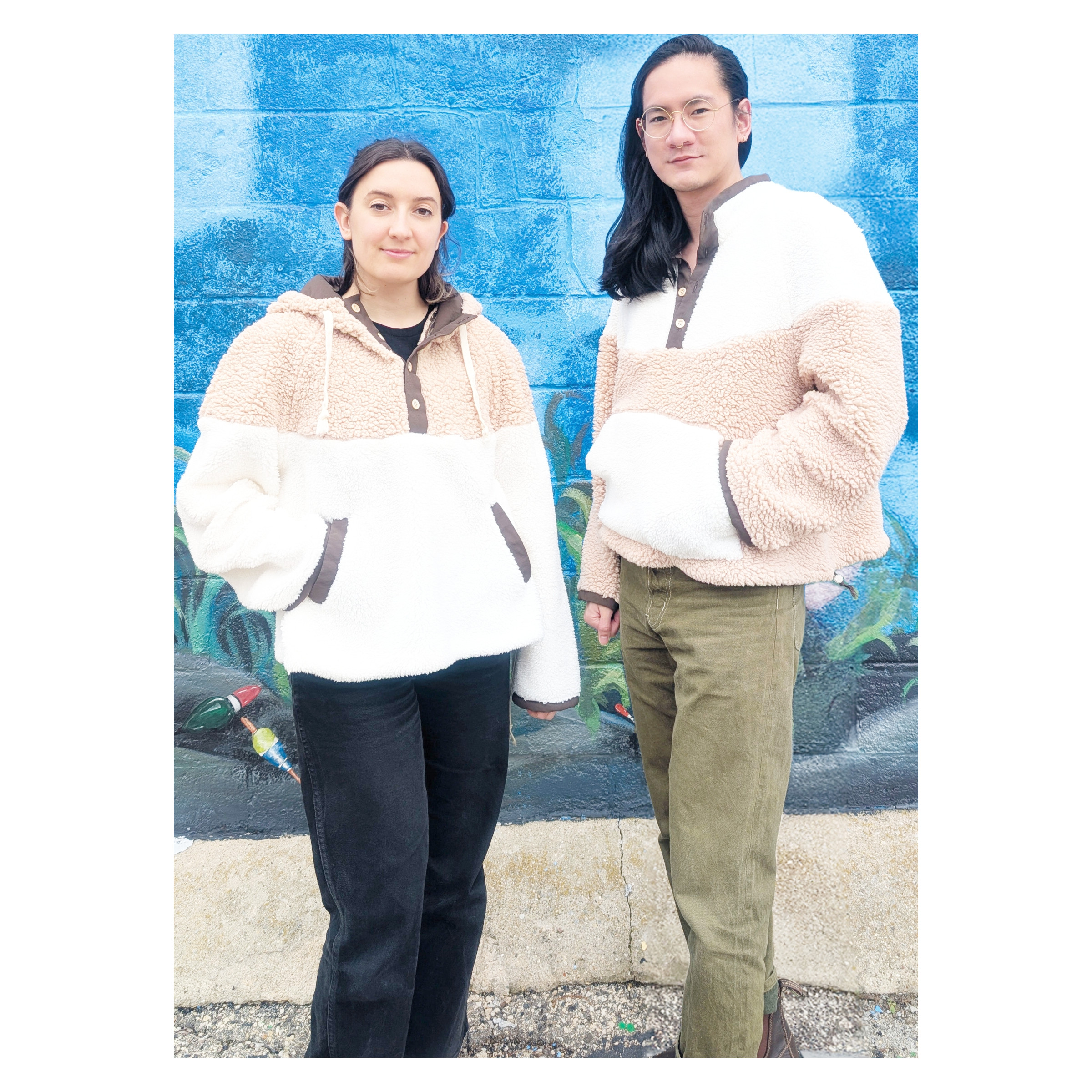 knowME Schnittmuster - ME2136 - Unisex - Plüschpullover, Sweater – Bild 6