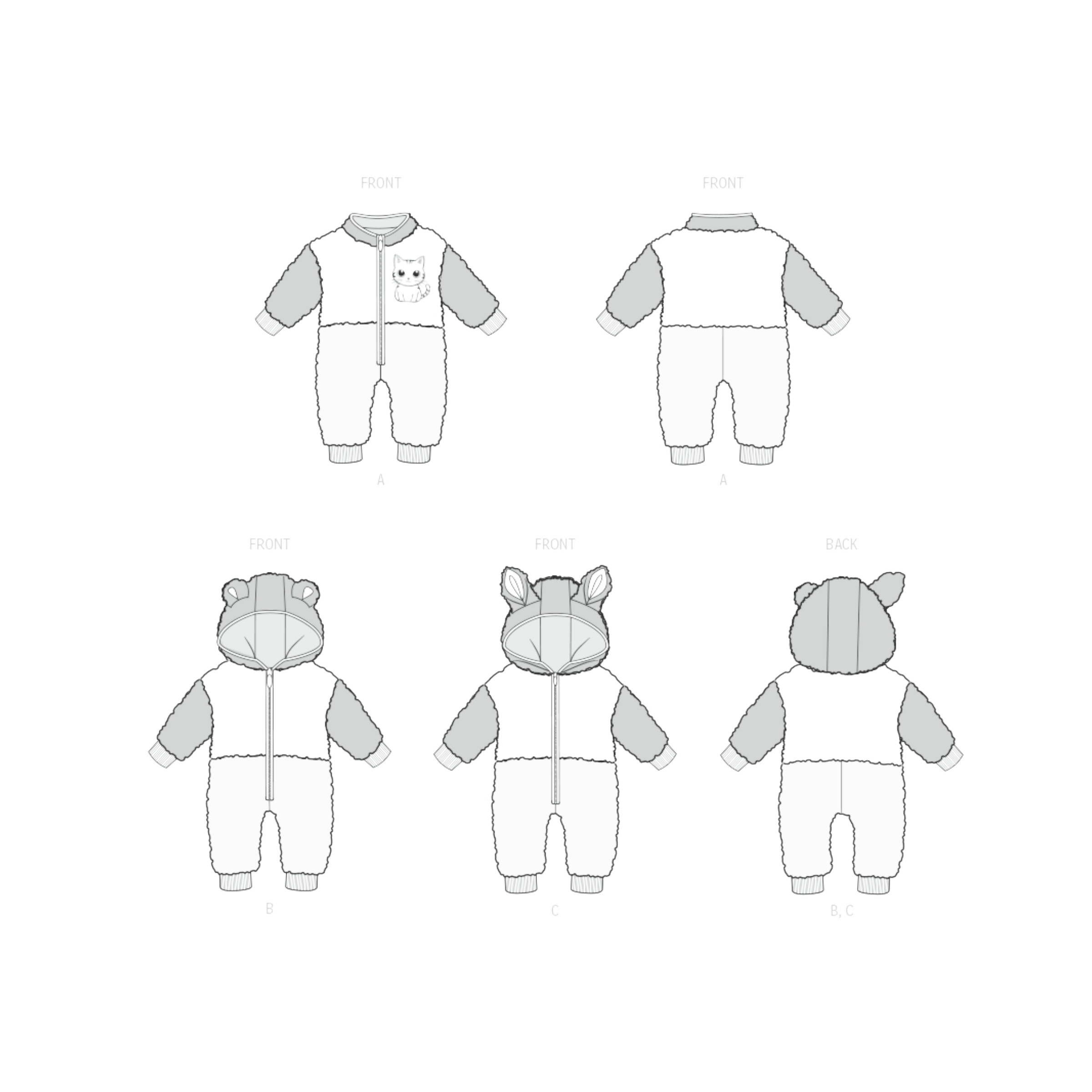 McCalls Schnittmuster M8617 - Baby - Overall - Outdoor – Bild 5