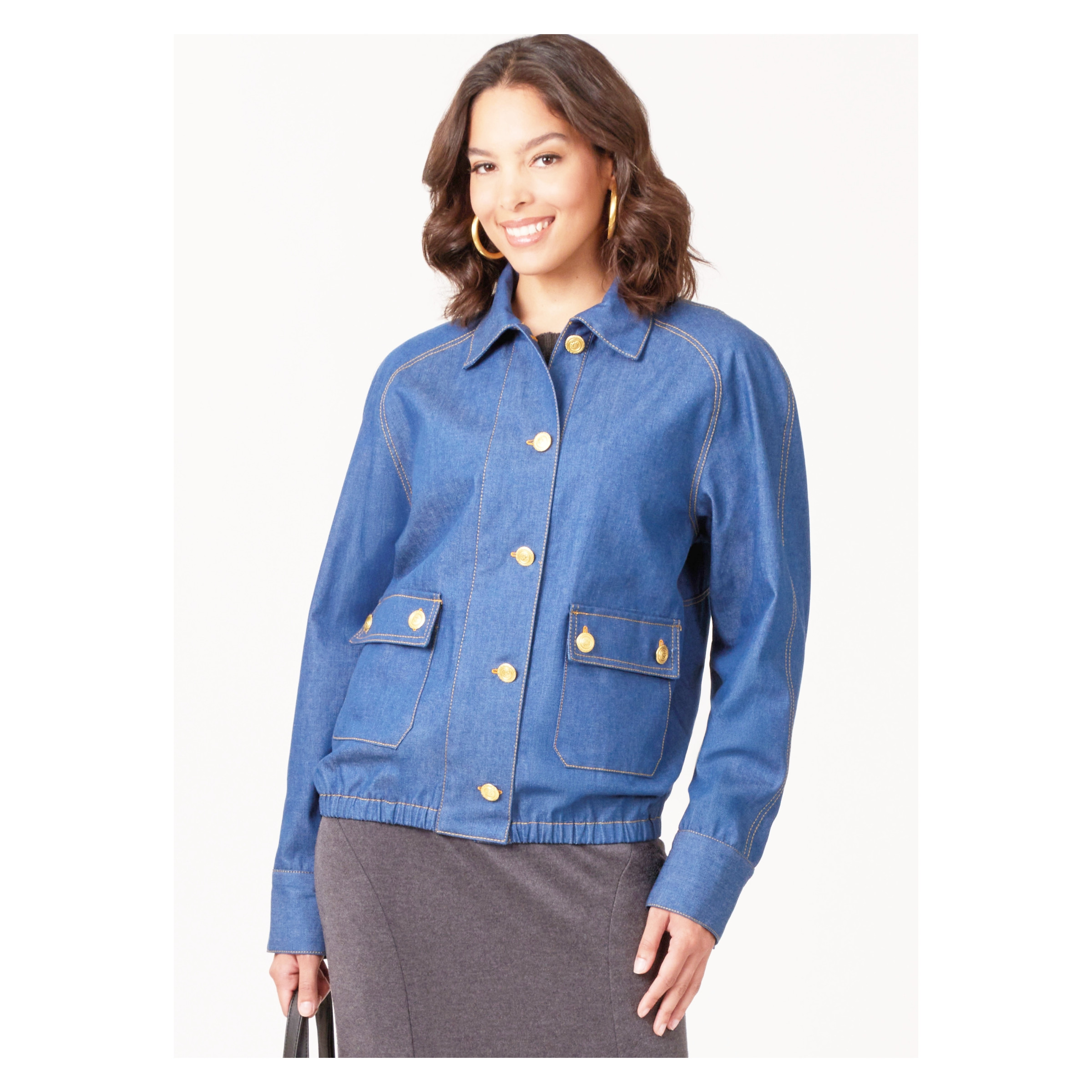 McCalls Schnittmuster M8607 - Jeansjacke - Blouson - Damen – Bild 2