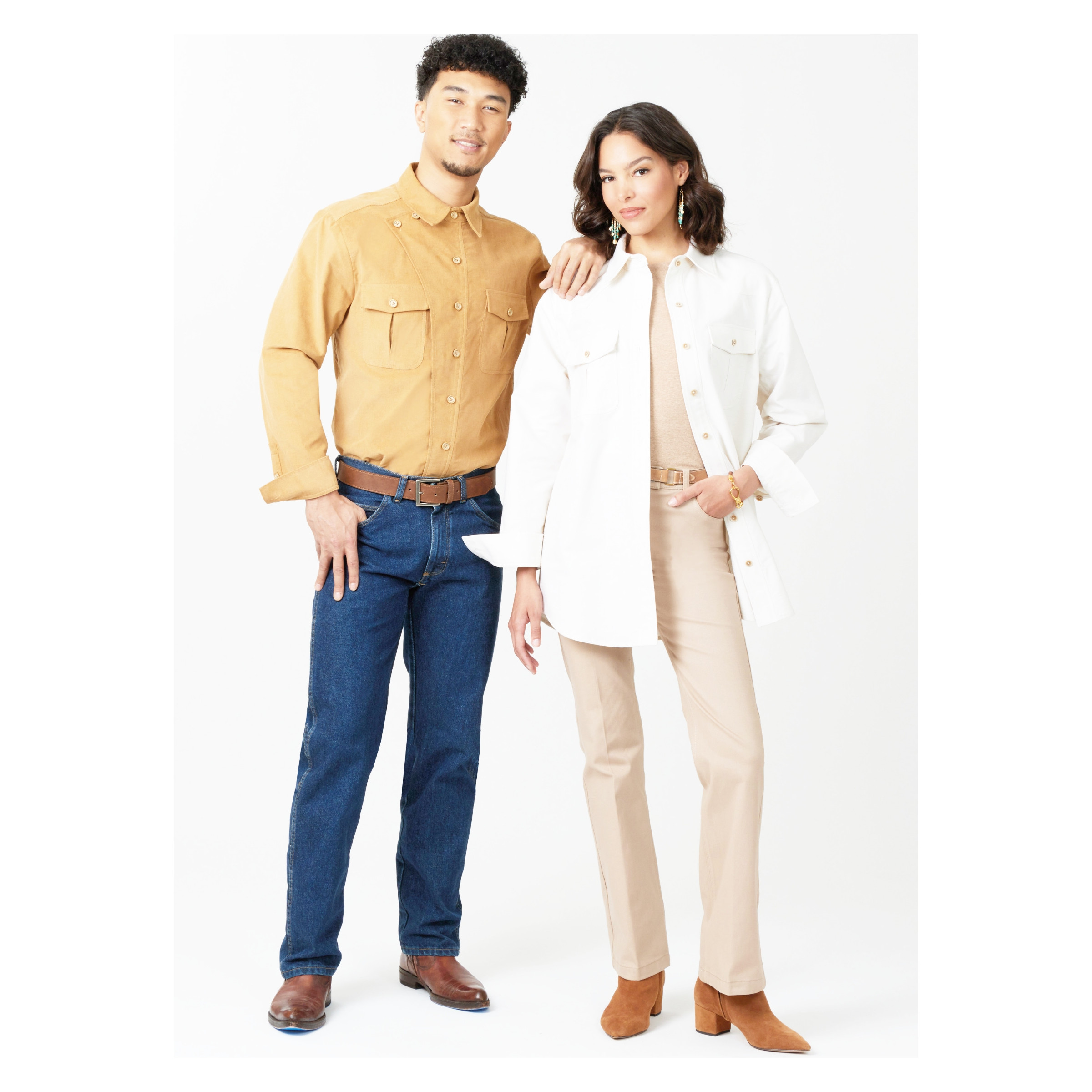 McCalls Schnittmuster M8615 - Hemd - Jeanshemd - Unisex – Bild 2