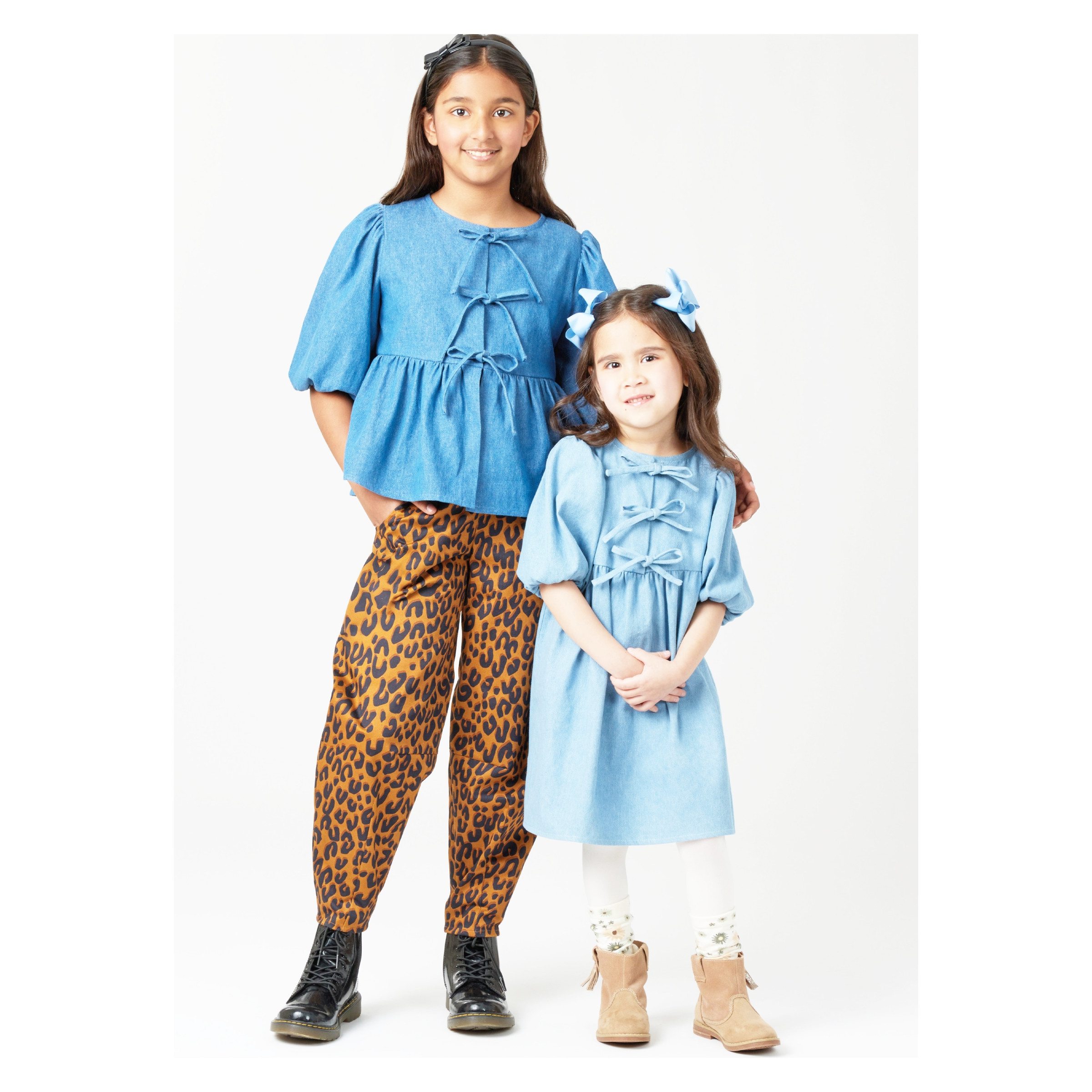 McCalls Schnittmuster M8618 - Kinderbluse - Kleid und Hose – Bild 2