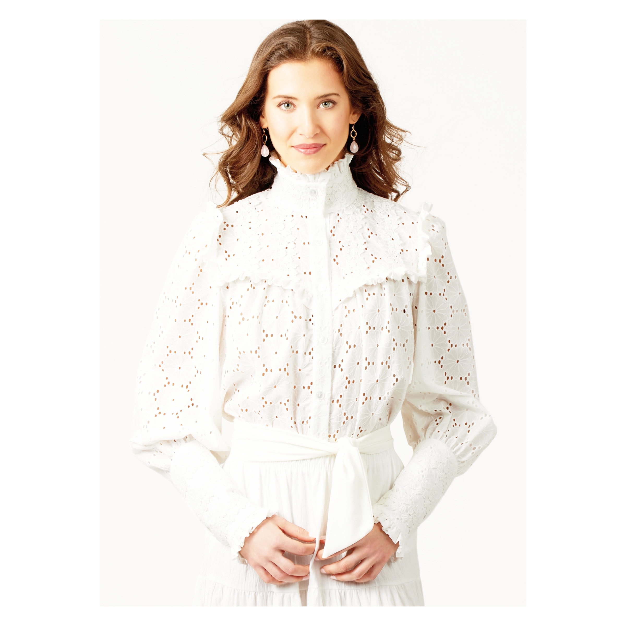 McCalls Schnittmuster M8620 - romantisch - verspielte Damenbluse – Bild 2