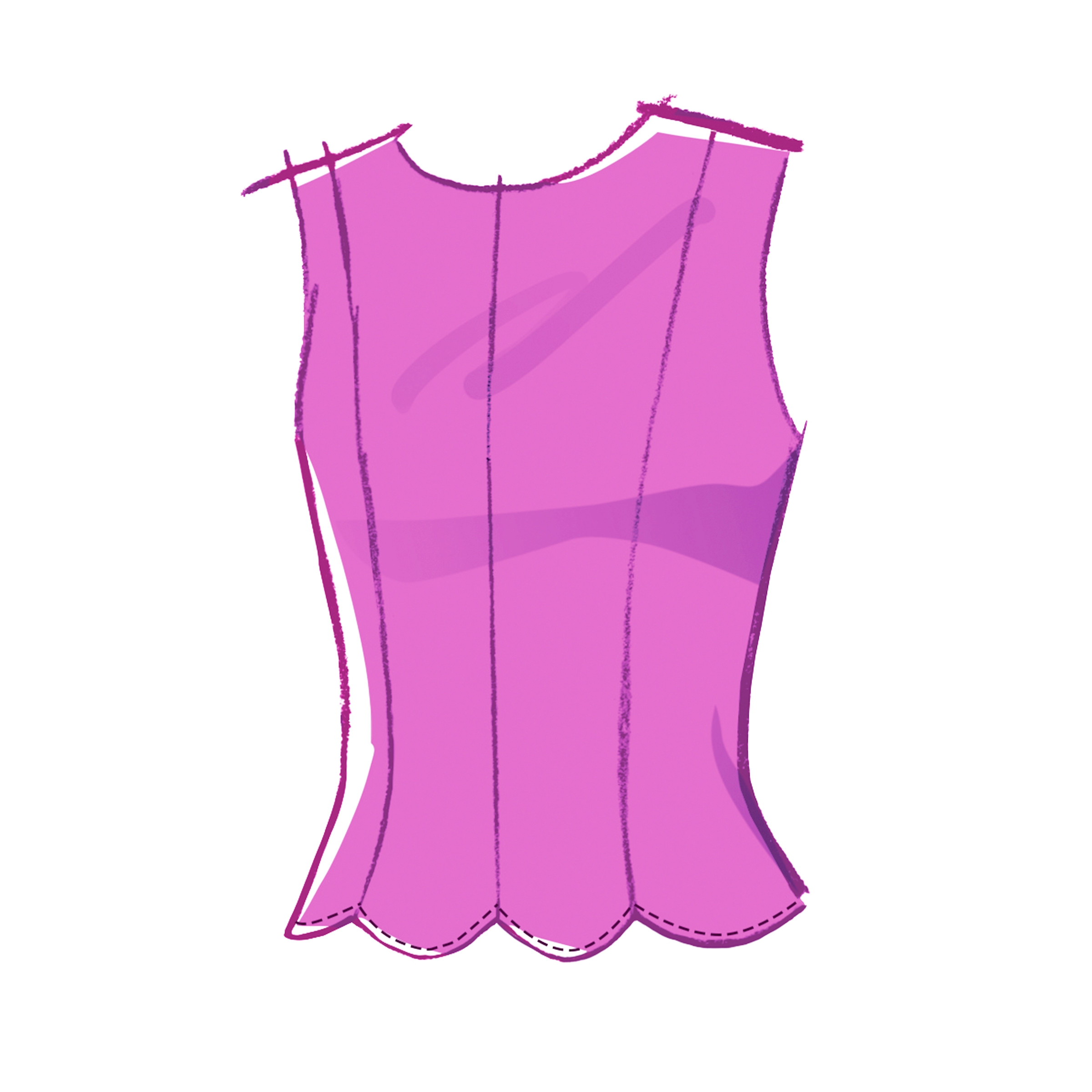 McCalls Schnittmuster M8610 - Sommerset für Damen - Rock + Top – Bild 3