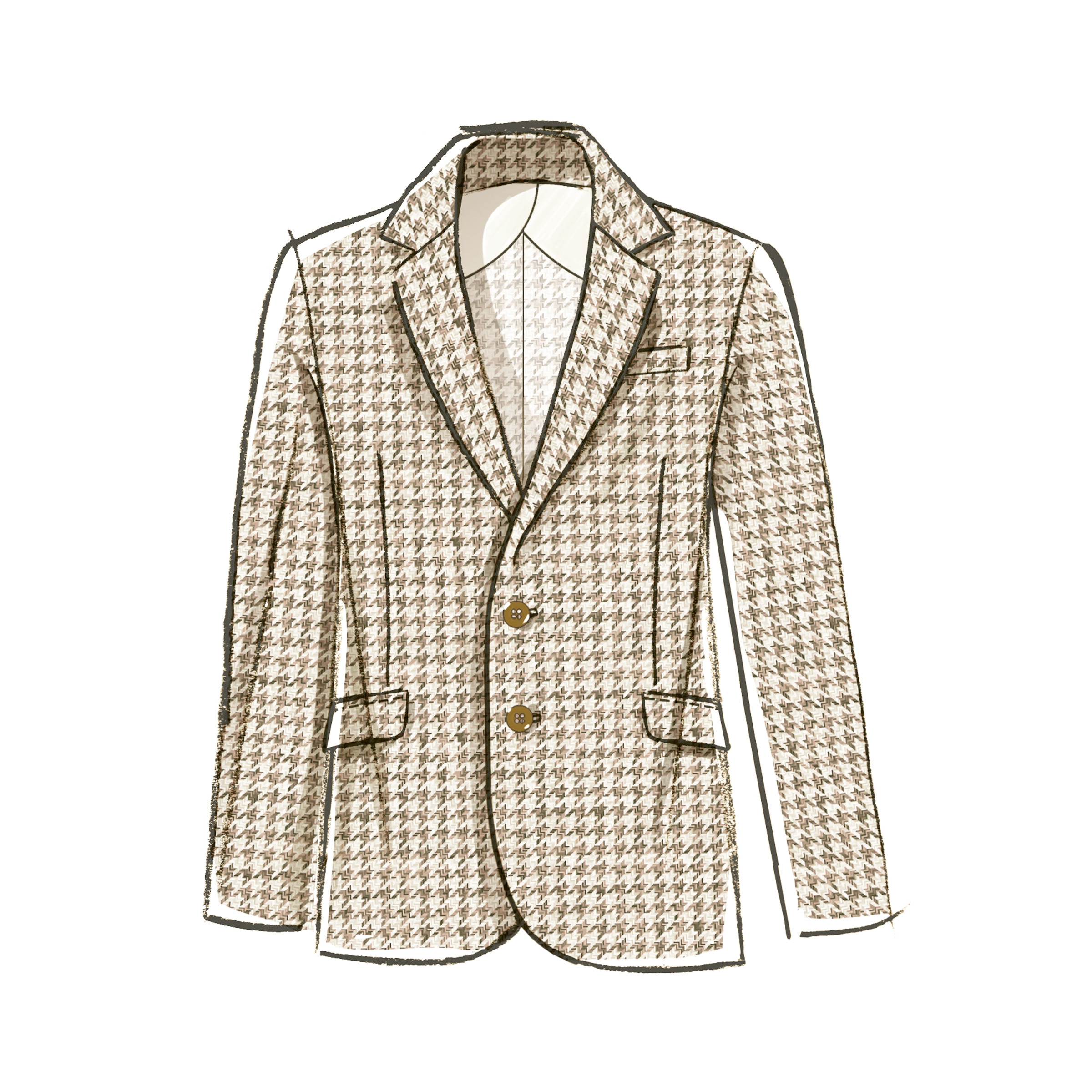 McCalls Schnittmuster M8614 - Blazer - Sakko - Unisex – Bild 3