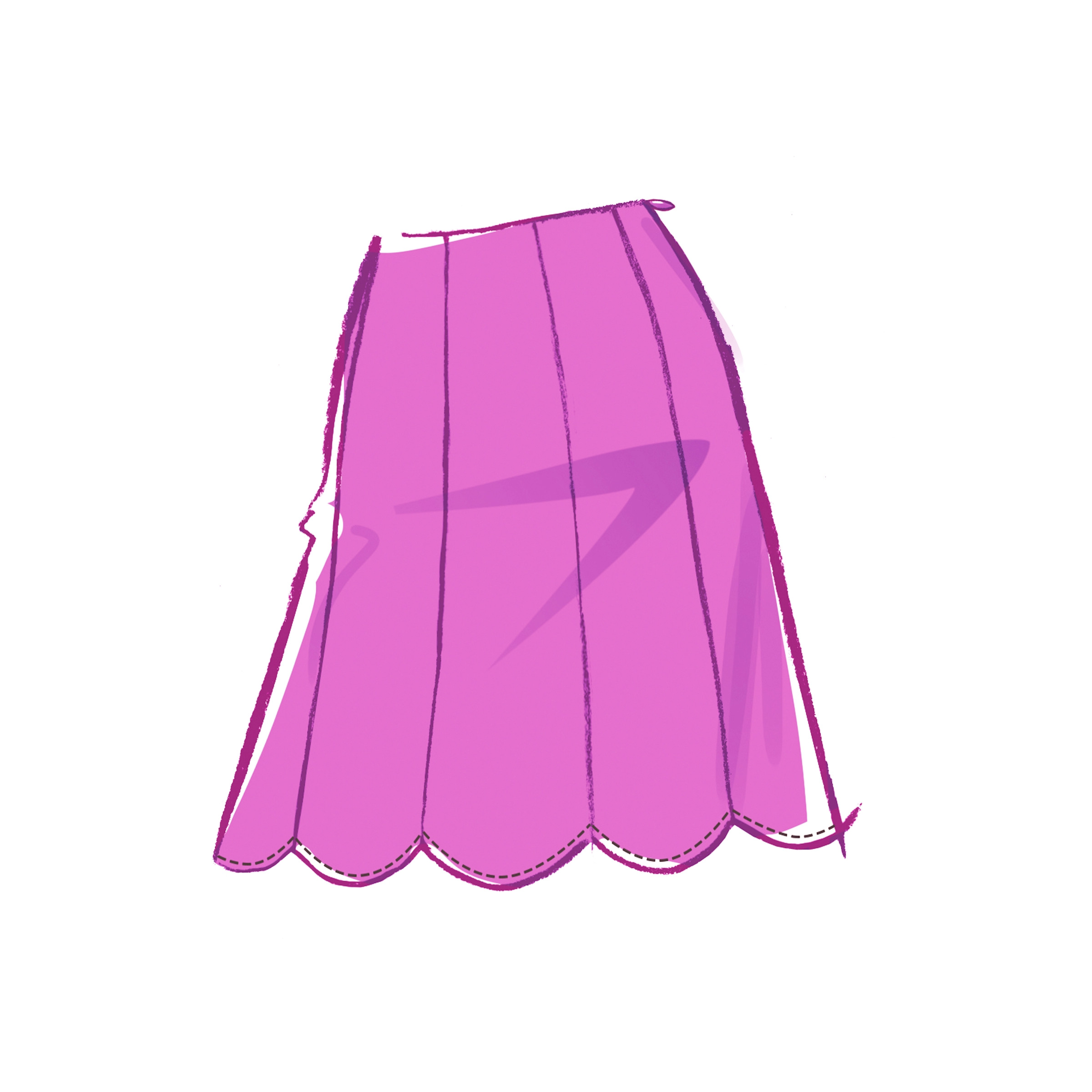 McCalls Schnittmuster M8610 - Sommerset für Damen - Rock + Top – Bild 4