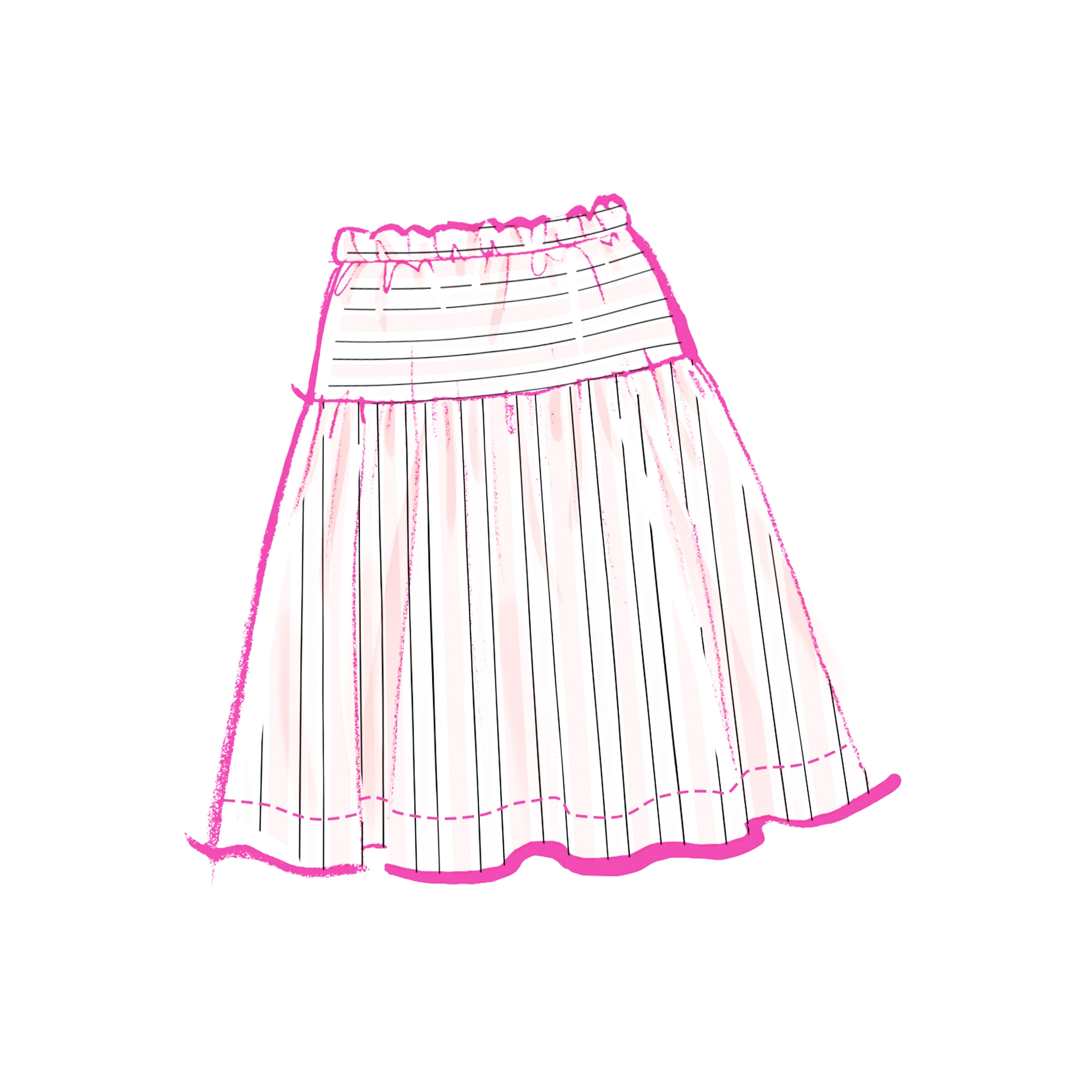 McCalls Schnittmuster M8619 - Mädchen Zweiteiler - Kleid - gesmokt – Bild 8