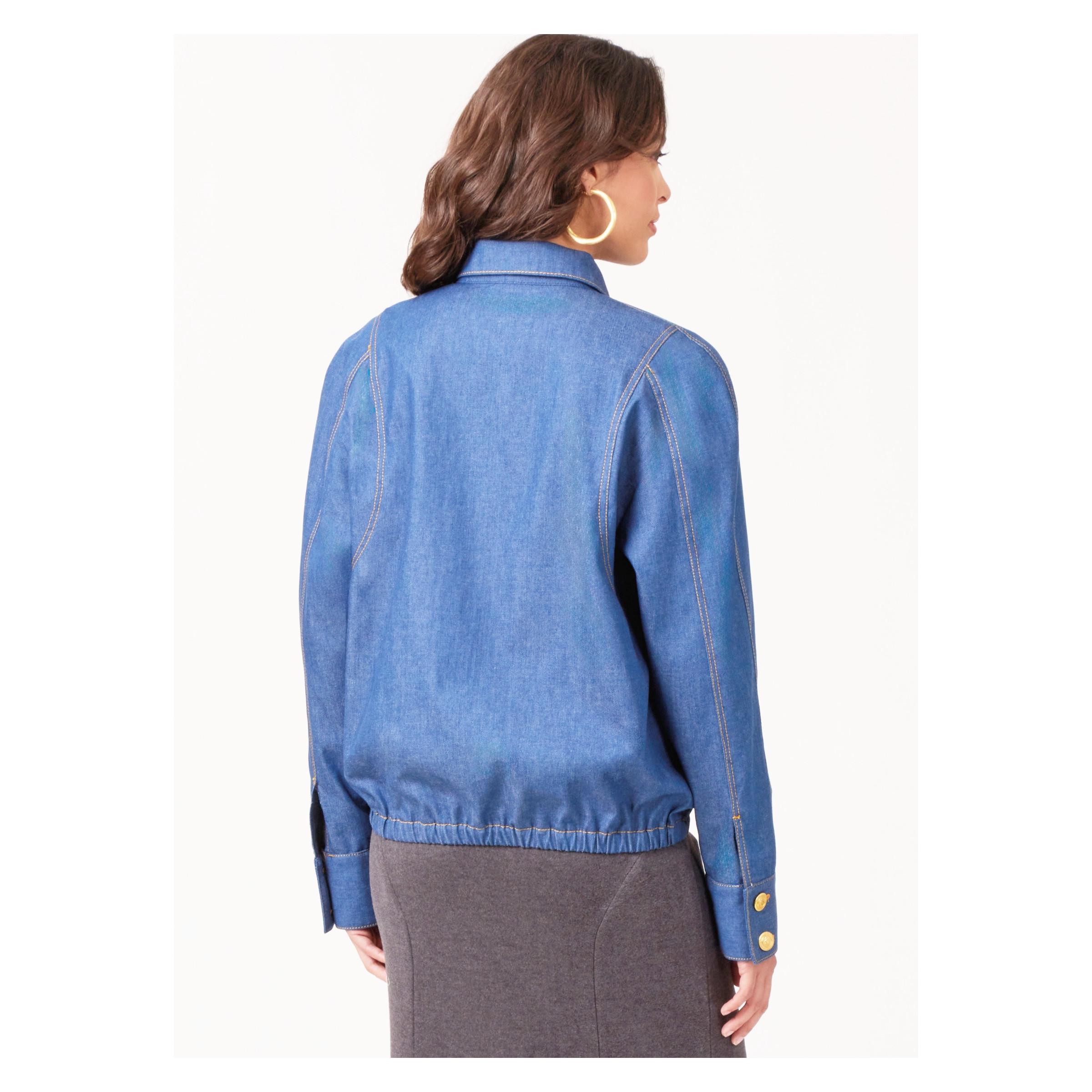 McCalls Schnittmuster M8607 - Jeansjacke - Blouson - Damen – Bild 6