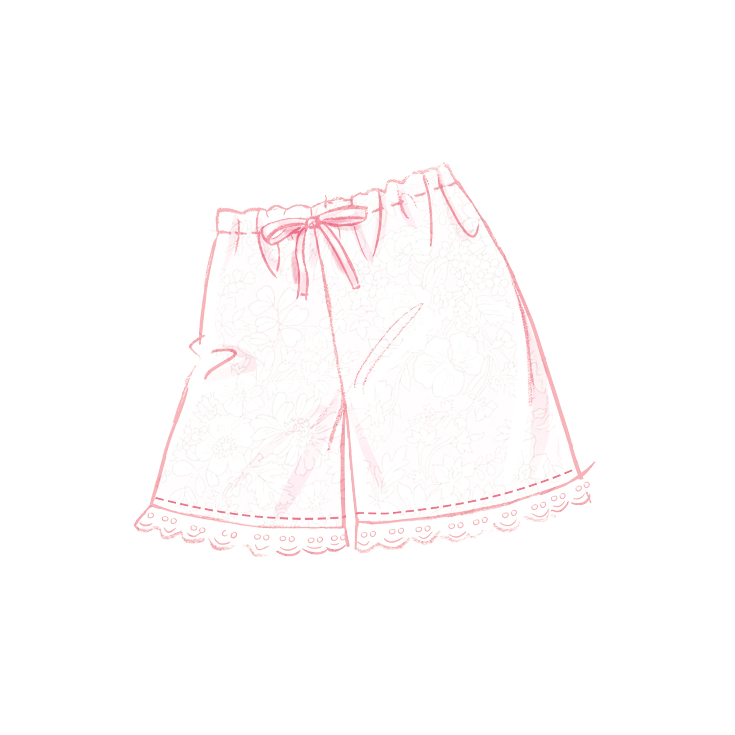 McCalls Schnittmuster M8613 - Schlafanzug - Shorty - Damen – Bild 6