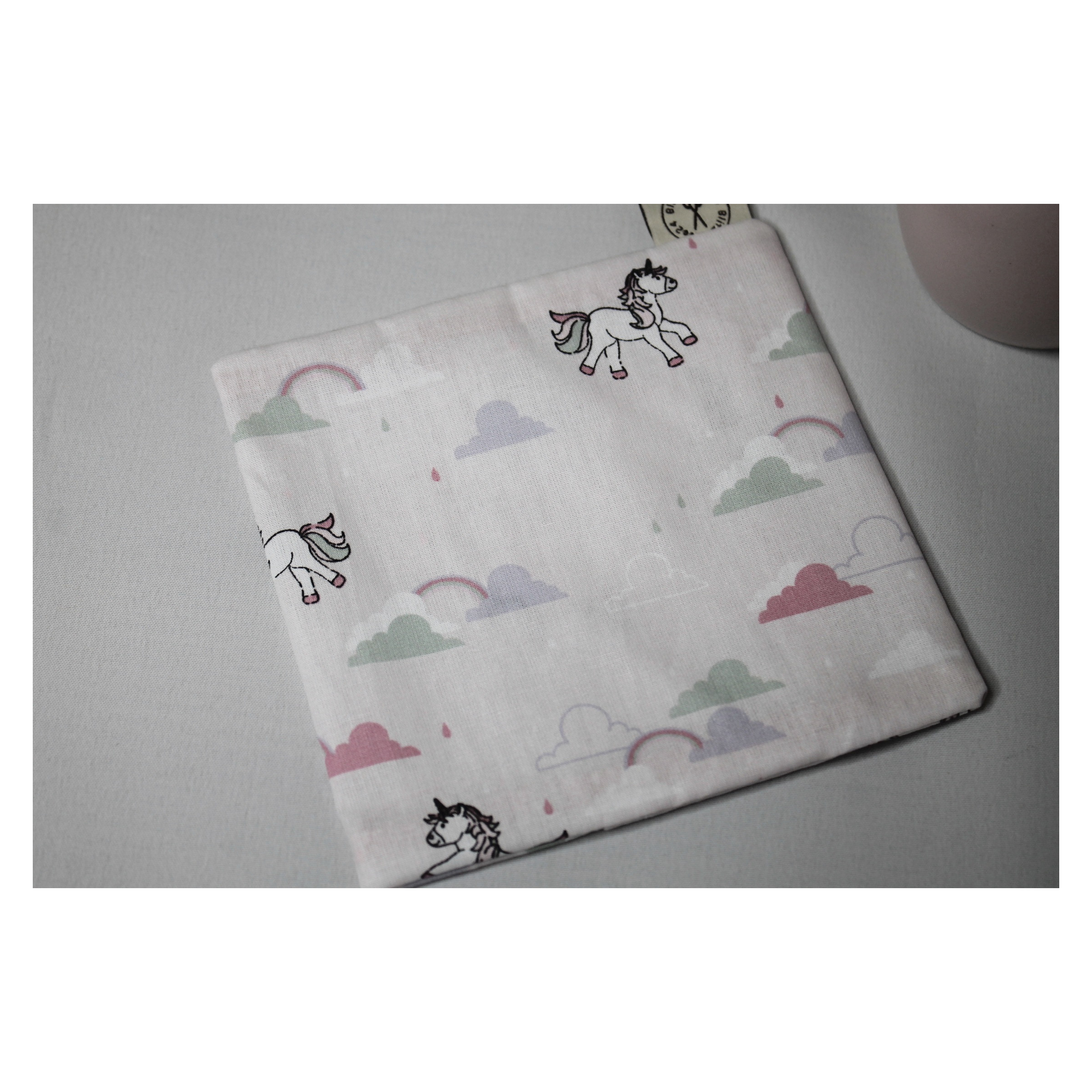 kleines Körnerkissen, verschiedene Stoffmuster -Handwärmer -Taschenwärmer -Babykissen -Kühlkissen – Bild 6