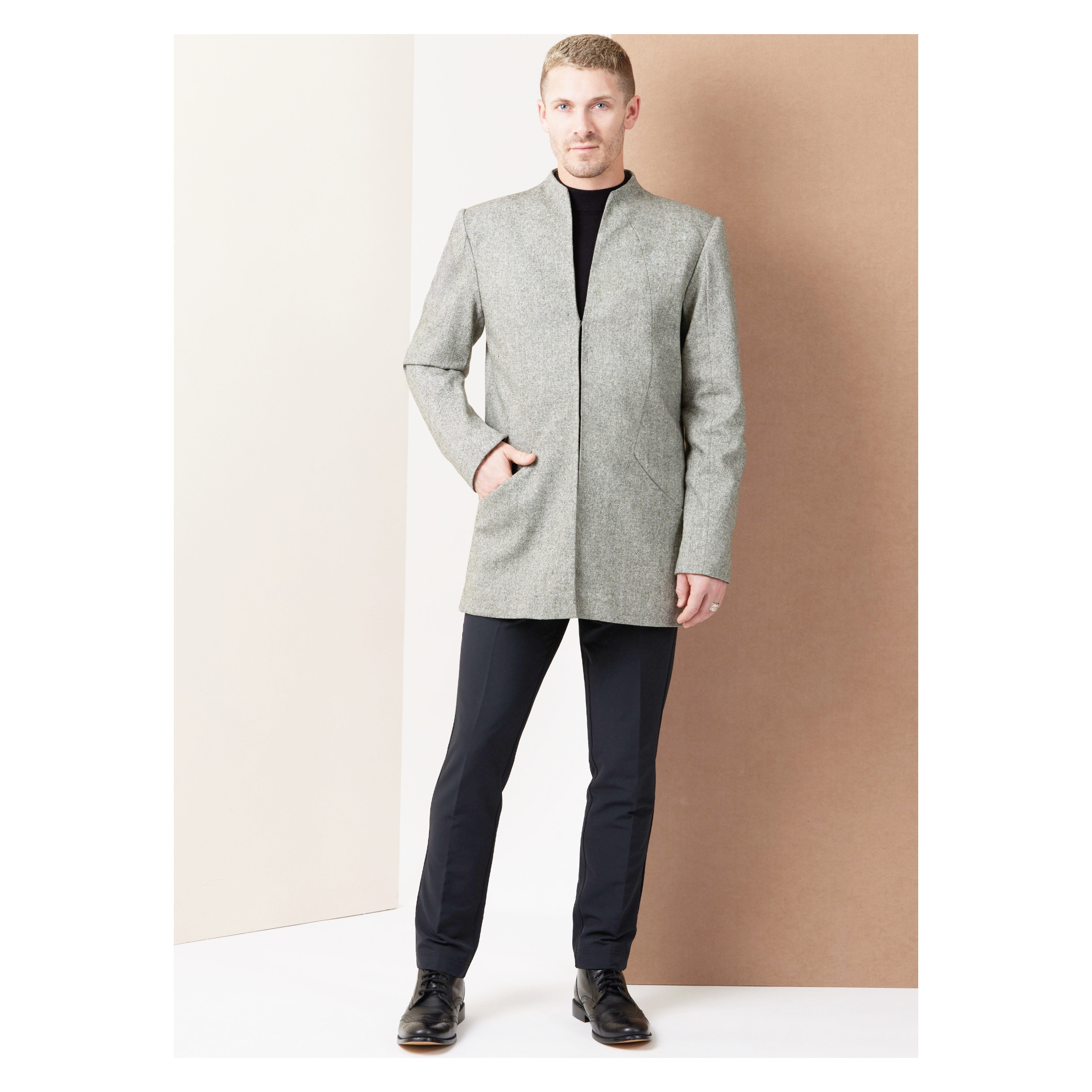 Vogue Schnittmuster V2141 - Herrenjacke in zwei Längen – Bild 4