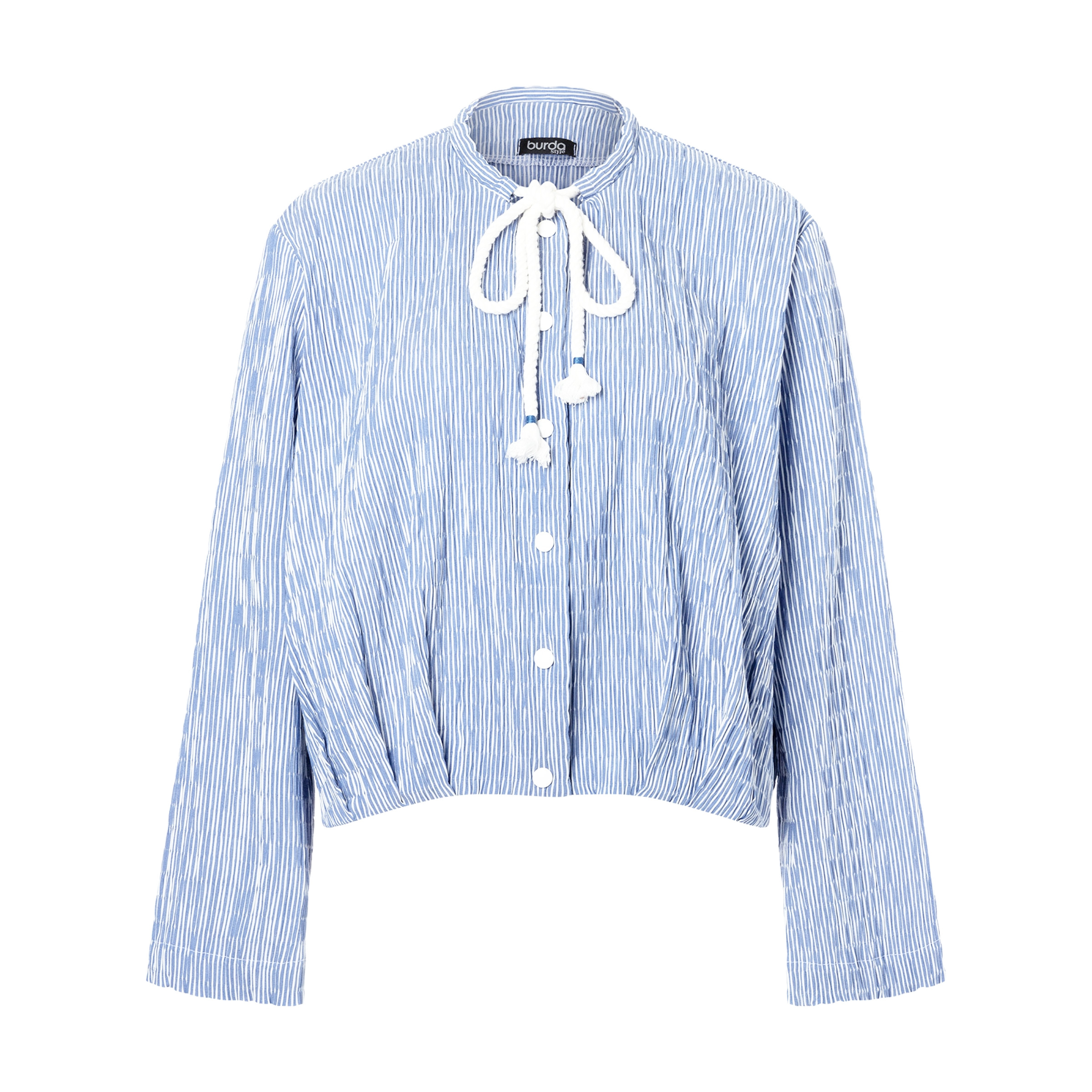 Burda Style Schnittmuster 5642 – Kurze Damenjacke & Damenblouson nähen – Bild 6