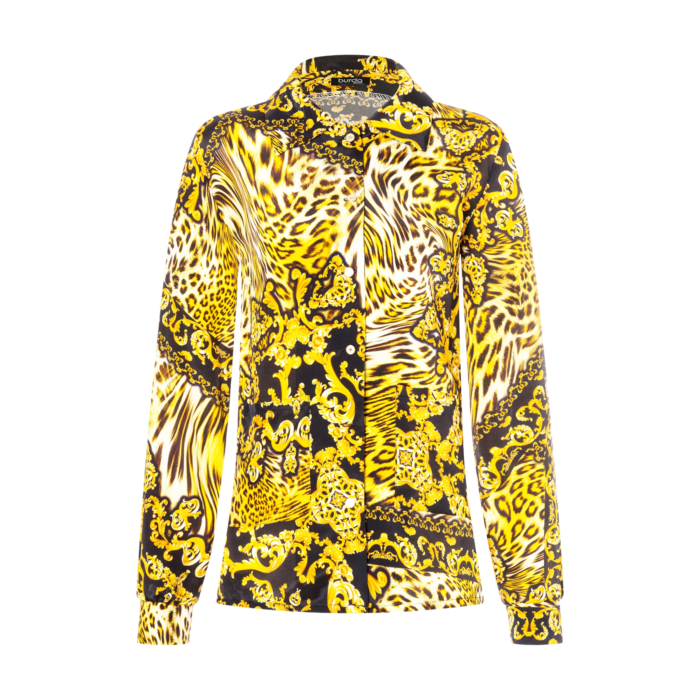 Burda Style Schnittmuster 5646 – Blusenjacke Damen | Leichte Jacke nähen – Bild 6