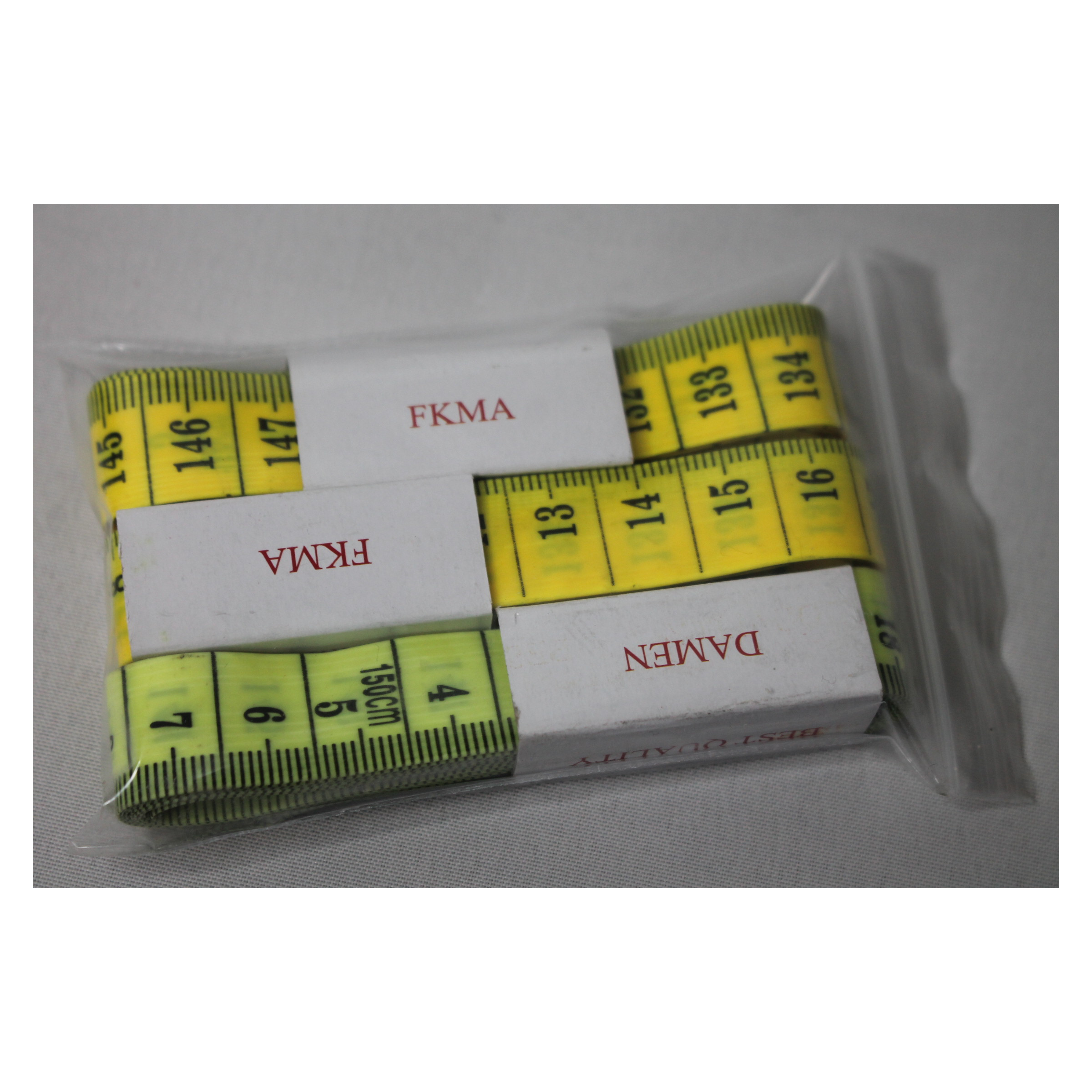 3 Schneidermaßbänder - farblich sortiert - Länge 150 cm – Bild 6