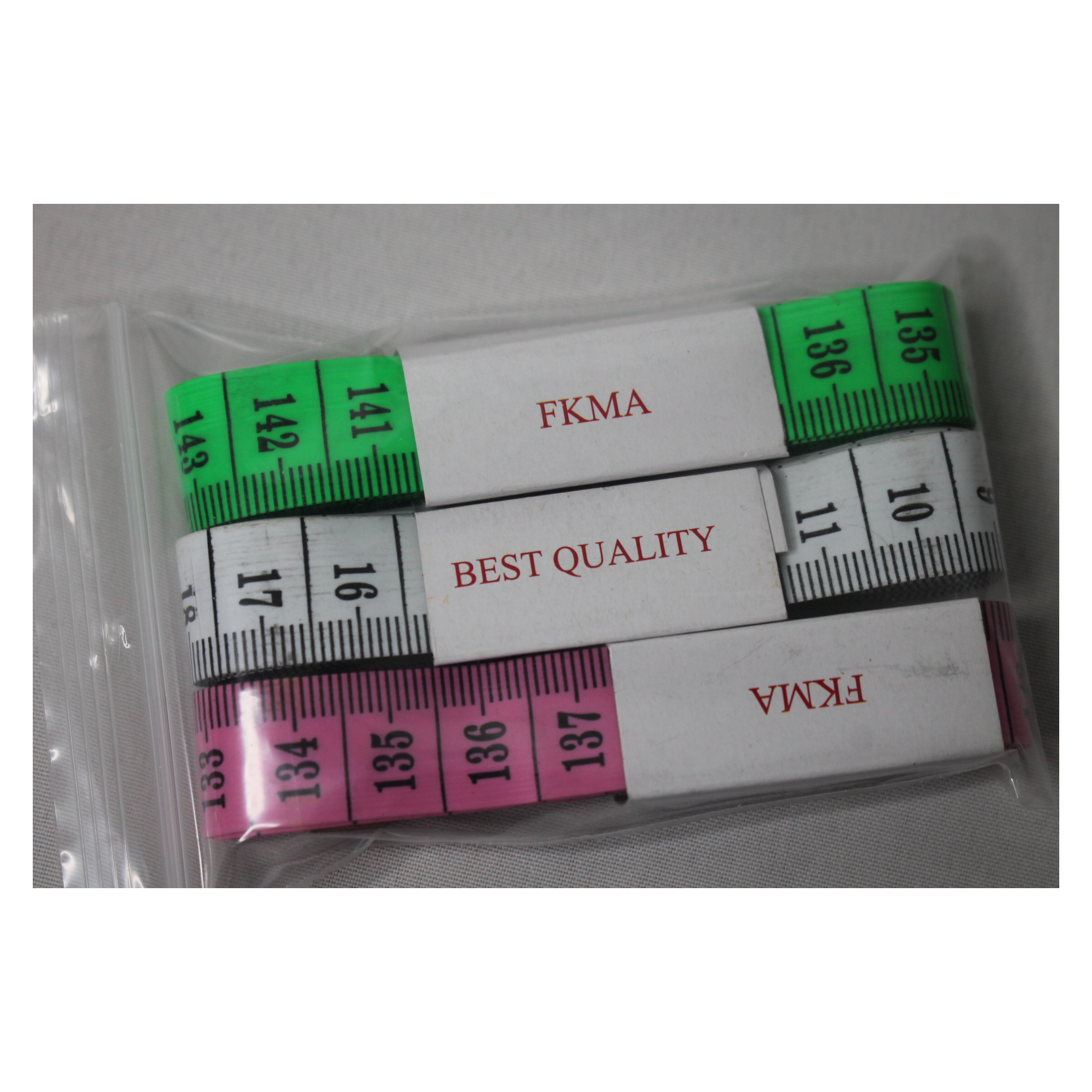 3 Schneidermaßbänder - farblich sortiert - Länge 150 cm – Bild 5