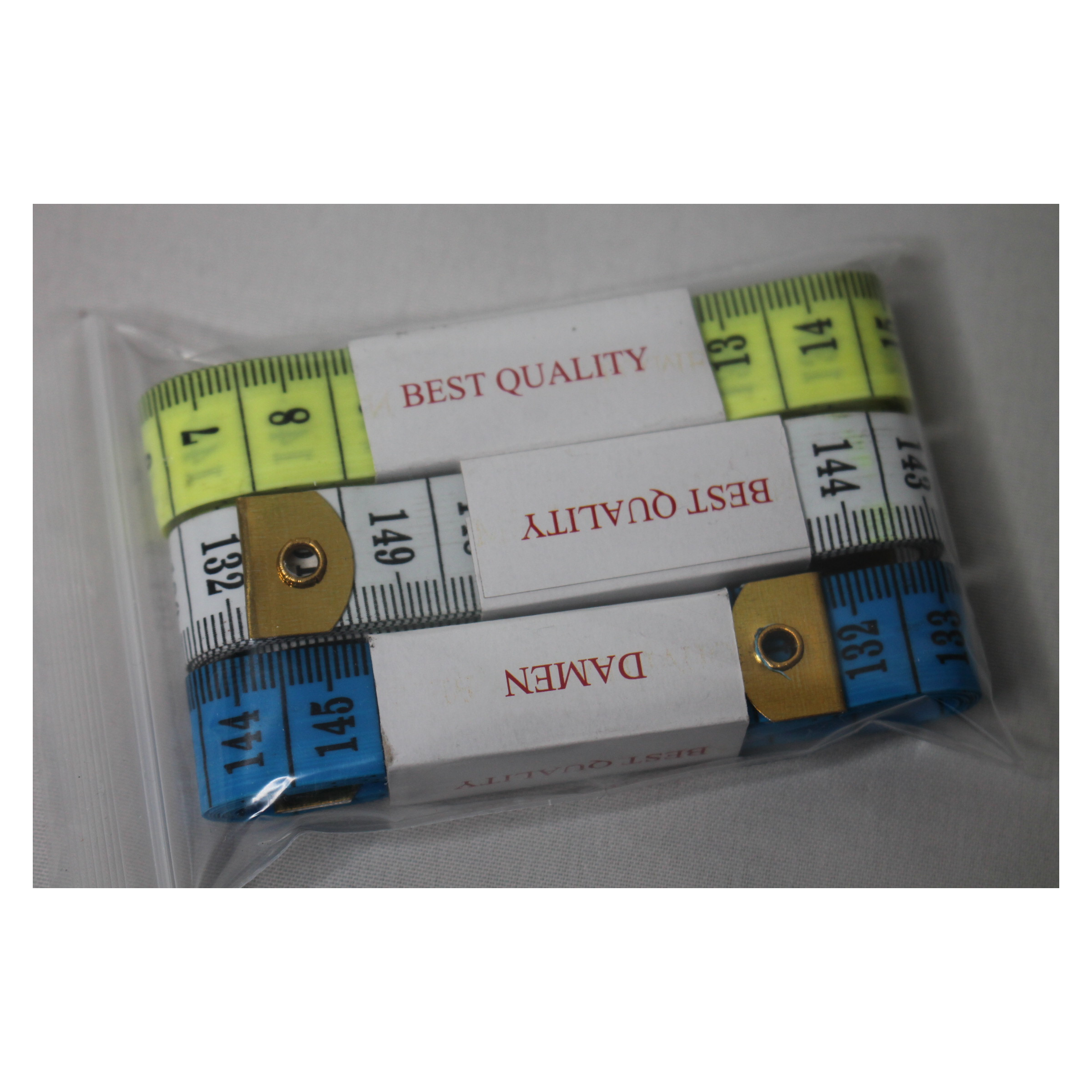 3 Schneidermaßbänder - farblich sortiert - Länge 150 cm – Bild 4